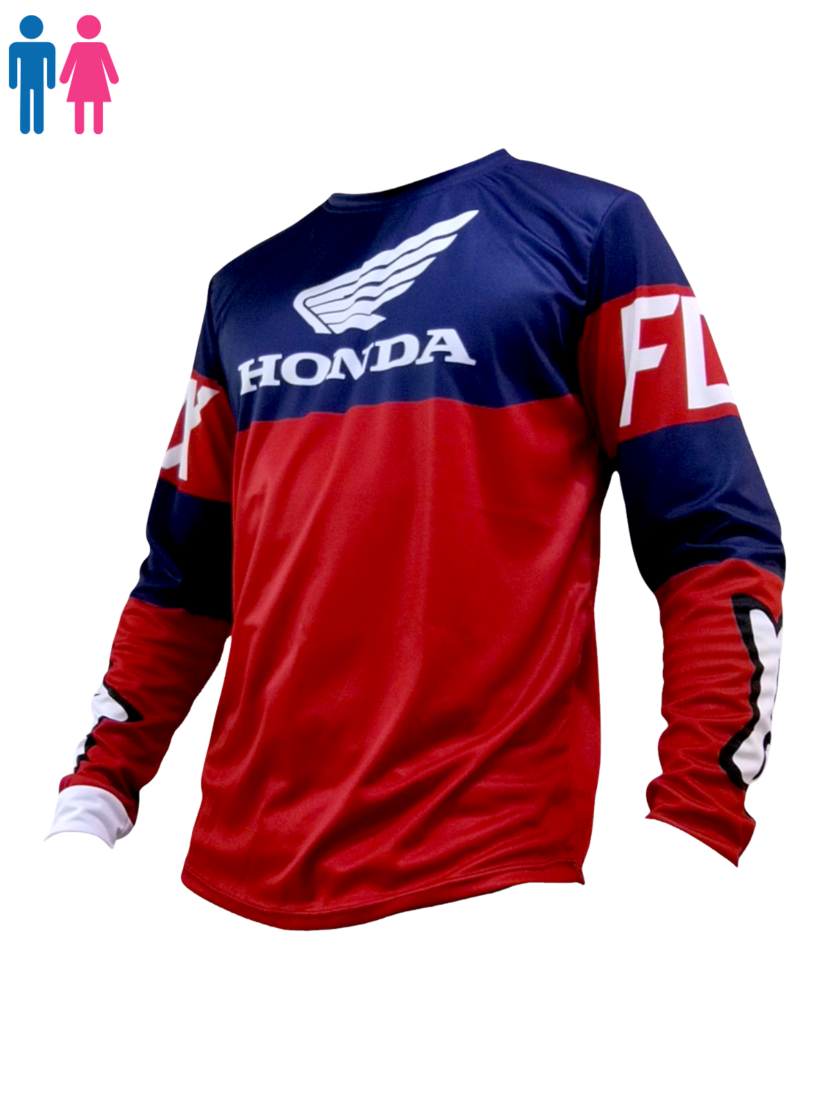Honda Fox Red &amp; Navy