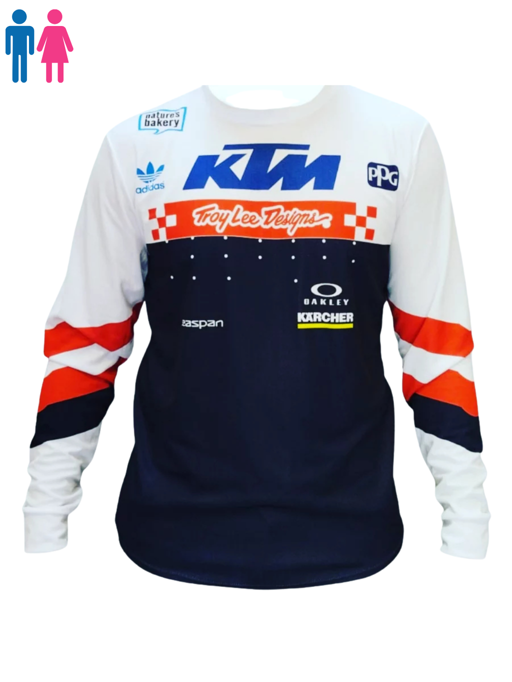 KTM Racing White &amp; Navy